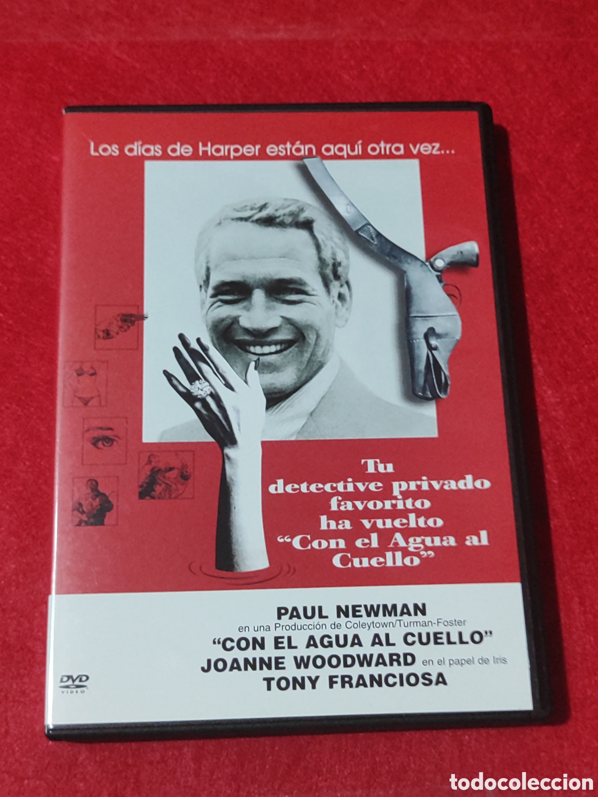 Cine: DVD CON EL AGUA AL CUELLO PAUL NEWMAN
