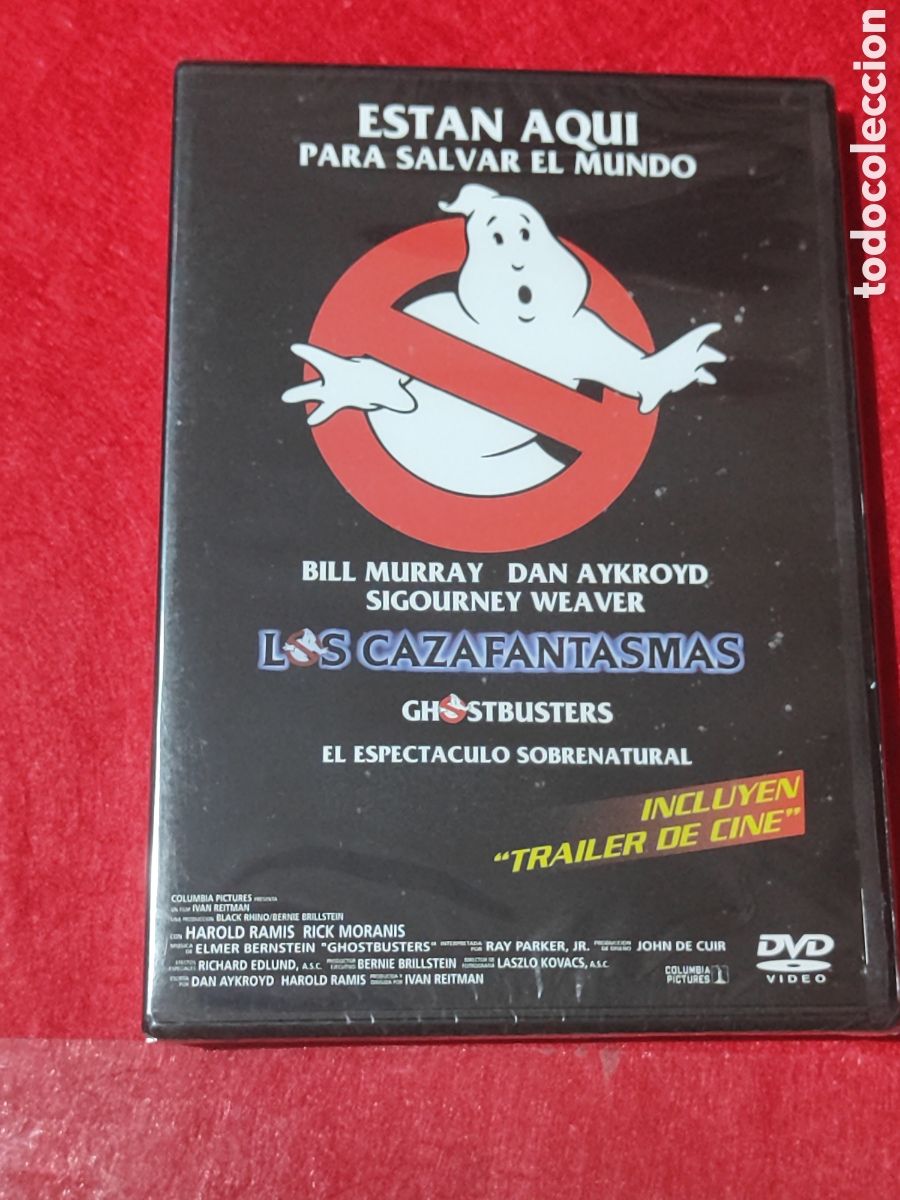 Cine: DVD CAZAFANTASMAS PRECINTADO
