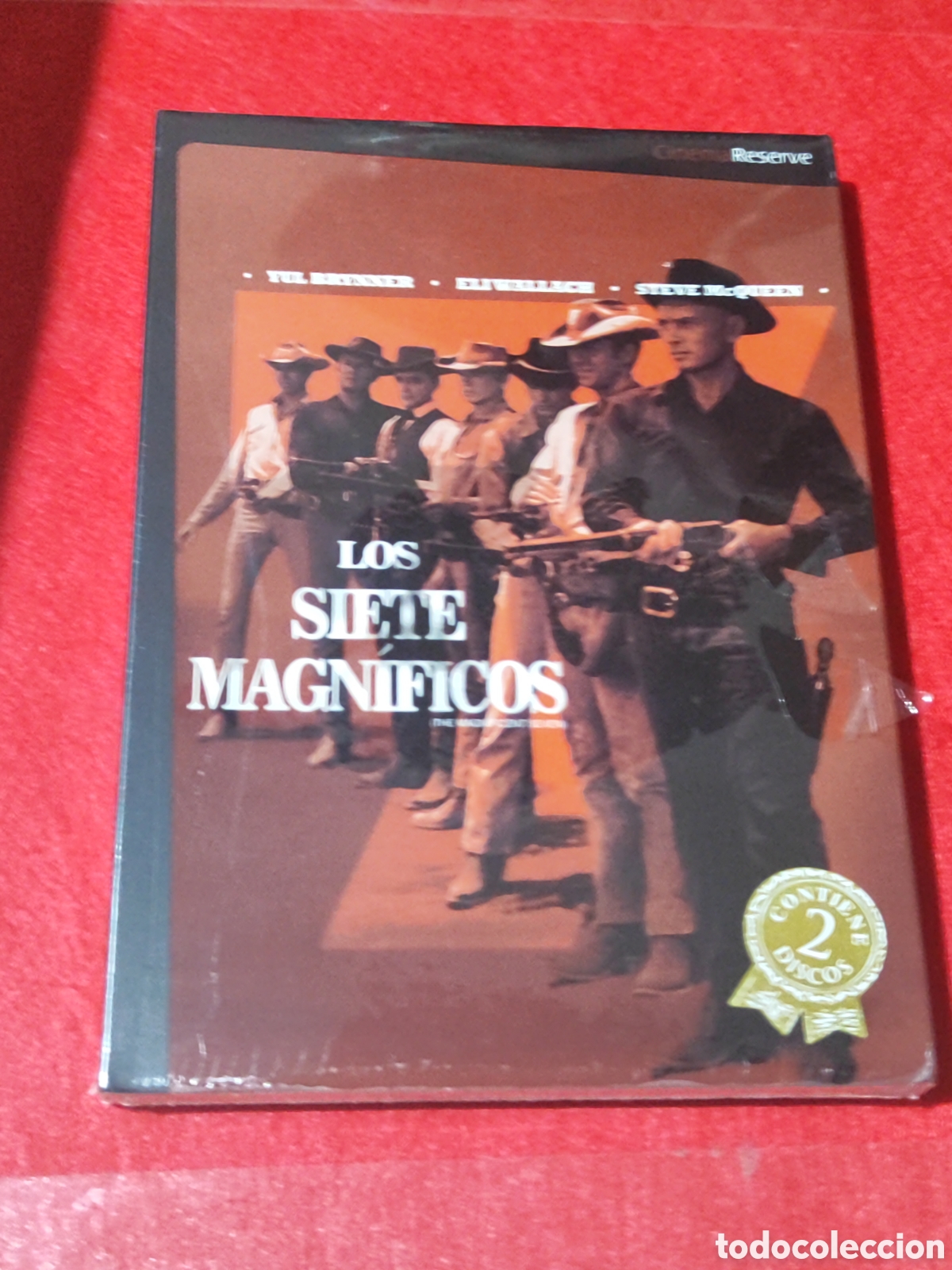 Cine: DVD LOS SIETE MAGN&Iacute;FICOS EDICI&Oacute;N ESPECIAL DOS DISCOS PRECINTADA