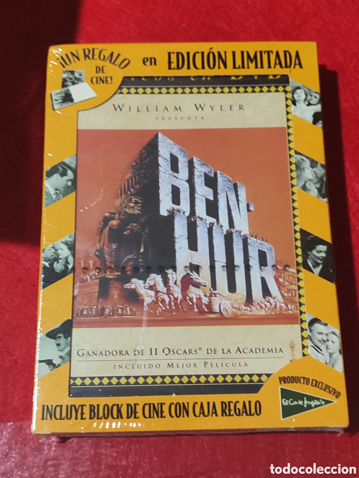 Cine: PACK ESPECIAL BEN HUR EDICI&Oacute;N LIMITADA INCLUYE BLOG DE CINE CON CAJA REGALO PRECINTADO