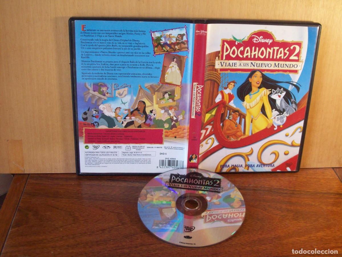 Cine: POCAHONTAS 2 - VIAJE A UN NUEVO MUNDO - DVD DISNEY