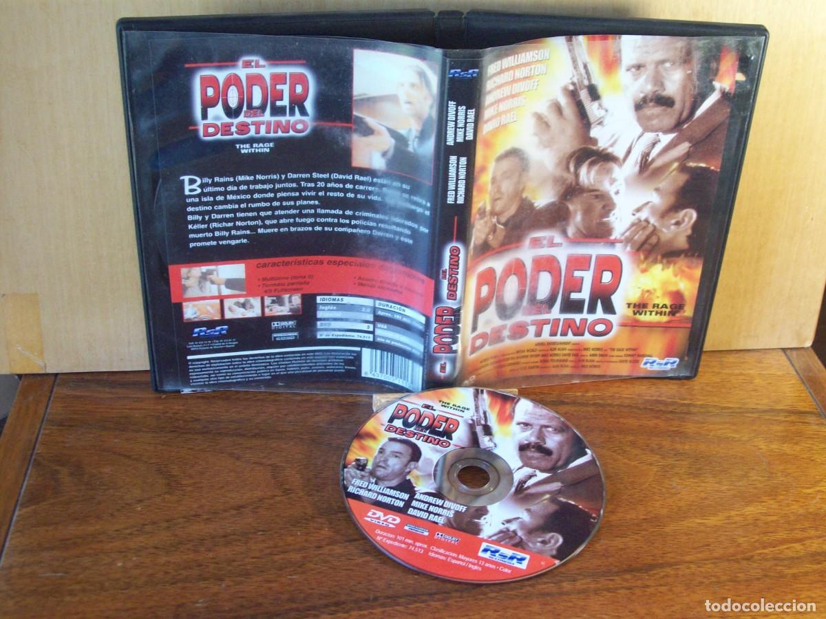Cine: EL PODER DEL DESTINO - FRED WILLIAMSON - RICHARD NORTON - MIKE NORROS - DVD