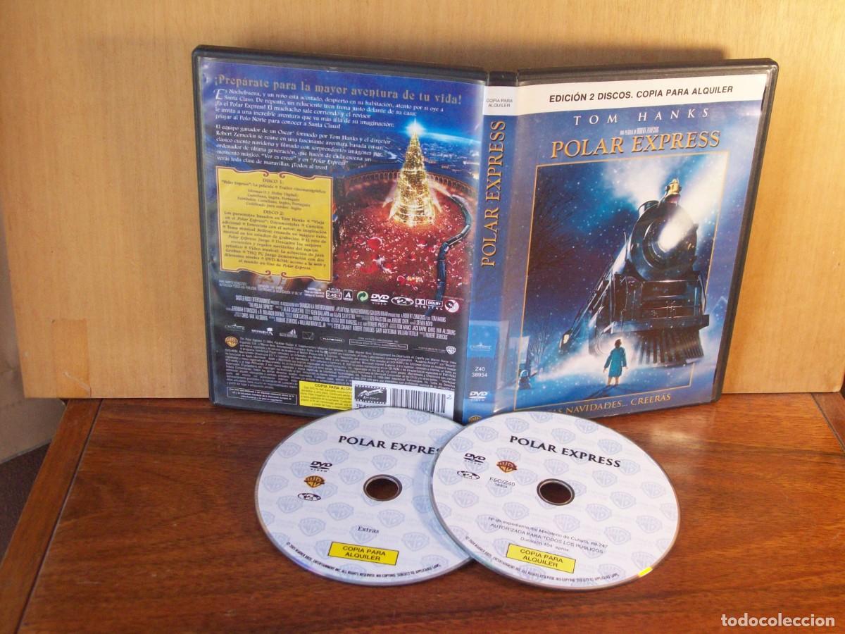 Cine: POLAR EXPRESS - TOM HANKS - DOBLE DVD EDICION ALQUILER
