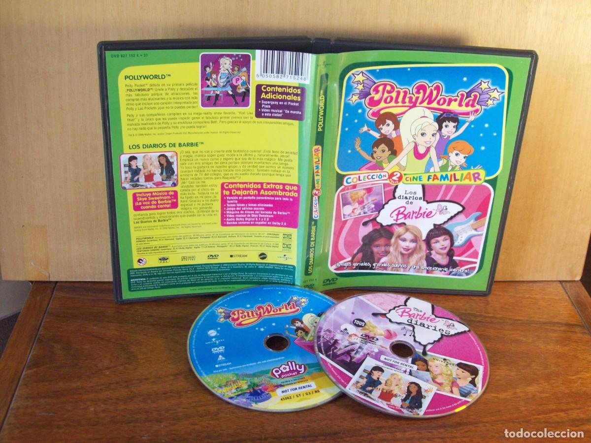 Cine: POLLY WORLD + LOS DIARIOS DE BARBIE - DOBLE DVD CINE FAMILIAR