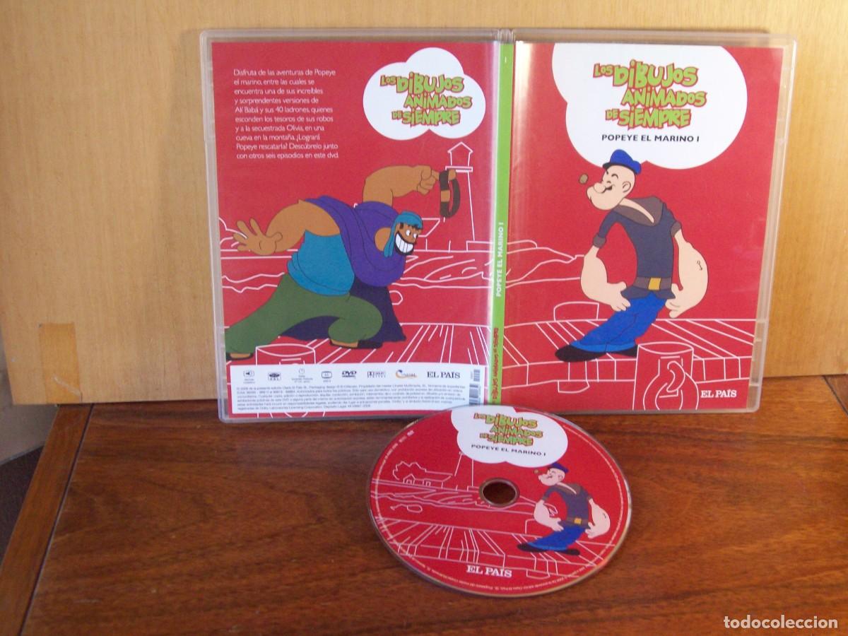 Cine: POPEYE EL MARINO I - LOS DIBUJOS ANIMADOS DE SIEMPRE - DVD CAJA FINA EL PAIS