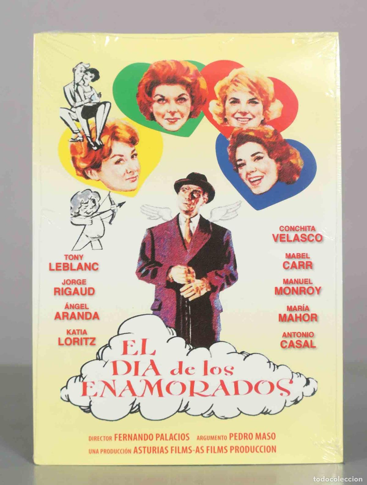 Cine: DVD. El d&iacute;a de los enamorados - Fernando Palacios, Tony Leblanc, Conchita Velasco, Mabel PRECINTADO