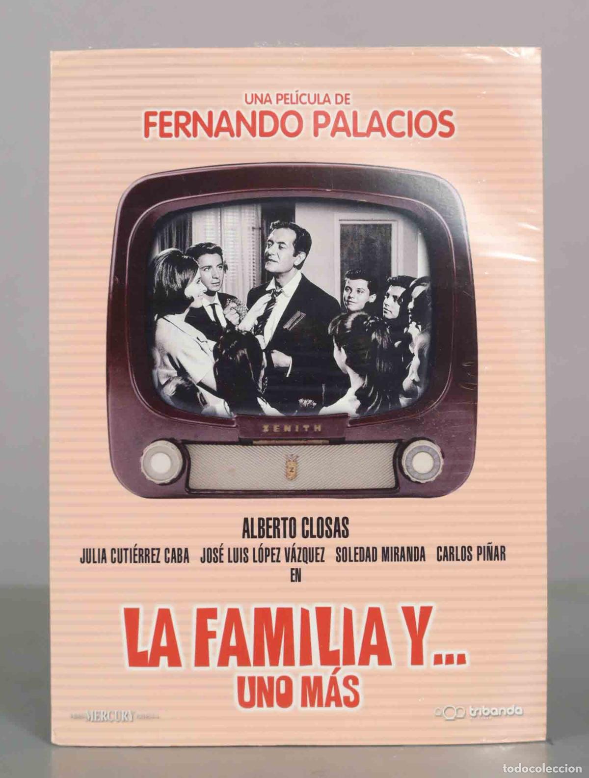 Cine: DVD. La familia y uno m&aacute;s - Fernando Palacios, Alberto Closas, Jos&eacute; Luis L&oacute;pez V&aacute;zquez PRECINTADO