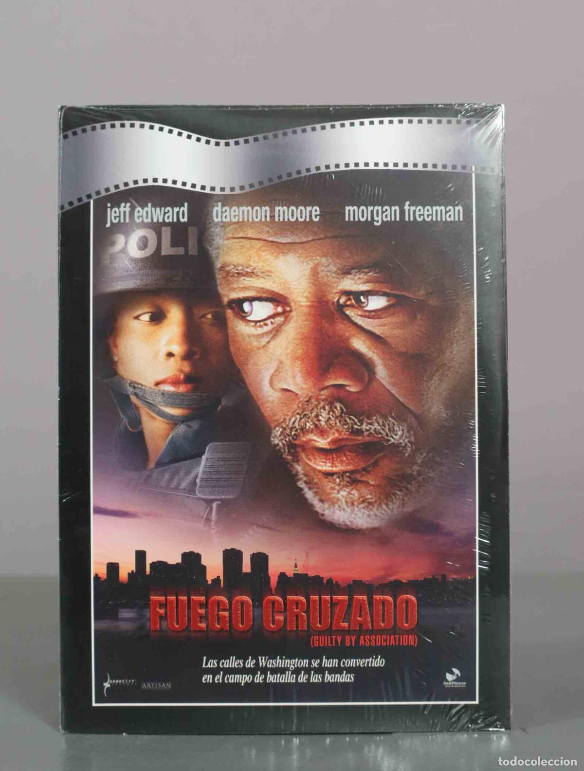 Cinema: DVD. Fuego cruzado (Guilty by Association) - Jeff Edward, Daemon Moore, Morgan Freeman PRECINTADO