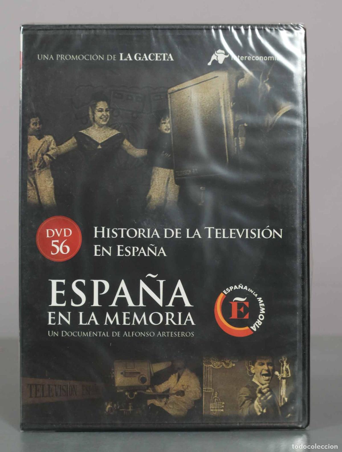 Cine: DVD. Espa&ntilde;a en la memoria: Historia de la televisi&oacute;n en Espa&ntilde;a - Alfonso Arteseros PRECINTADO