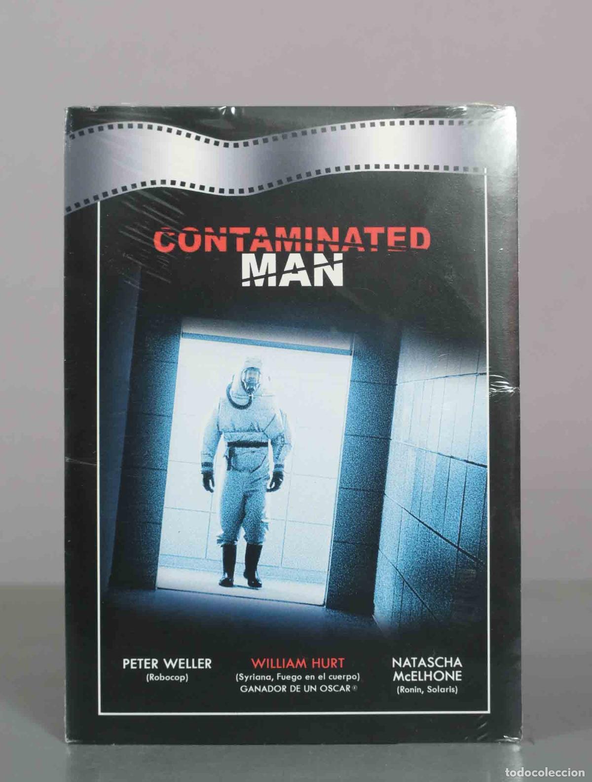Cine: DVD. Contaminated Man - Peter Weller, William Hurt, Natascha McElhone PRECINTADO
