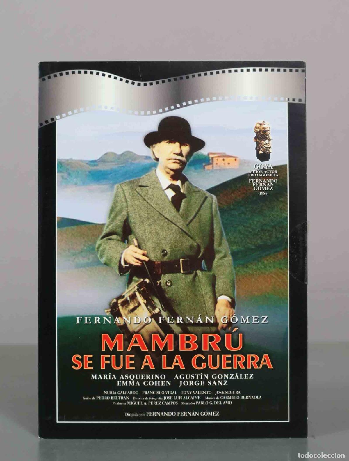 Cine: DVD. Mambr&uacute; se fue a la guerra - Fernando Fern&aacute;n G&oacute;mez, Mar&iacute;a Asquerino, Agust&iacute;n Gonz&aacute;le PRECINTADO