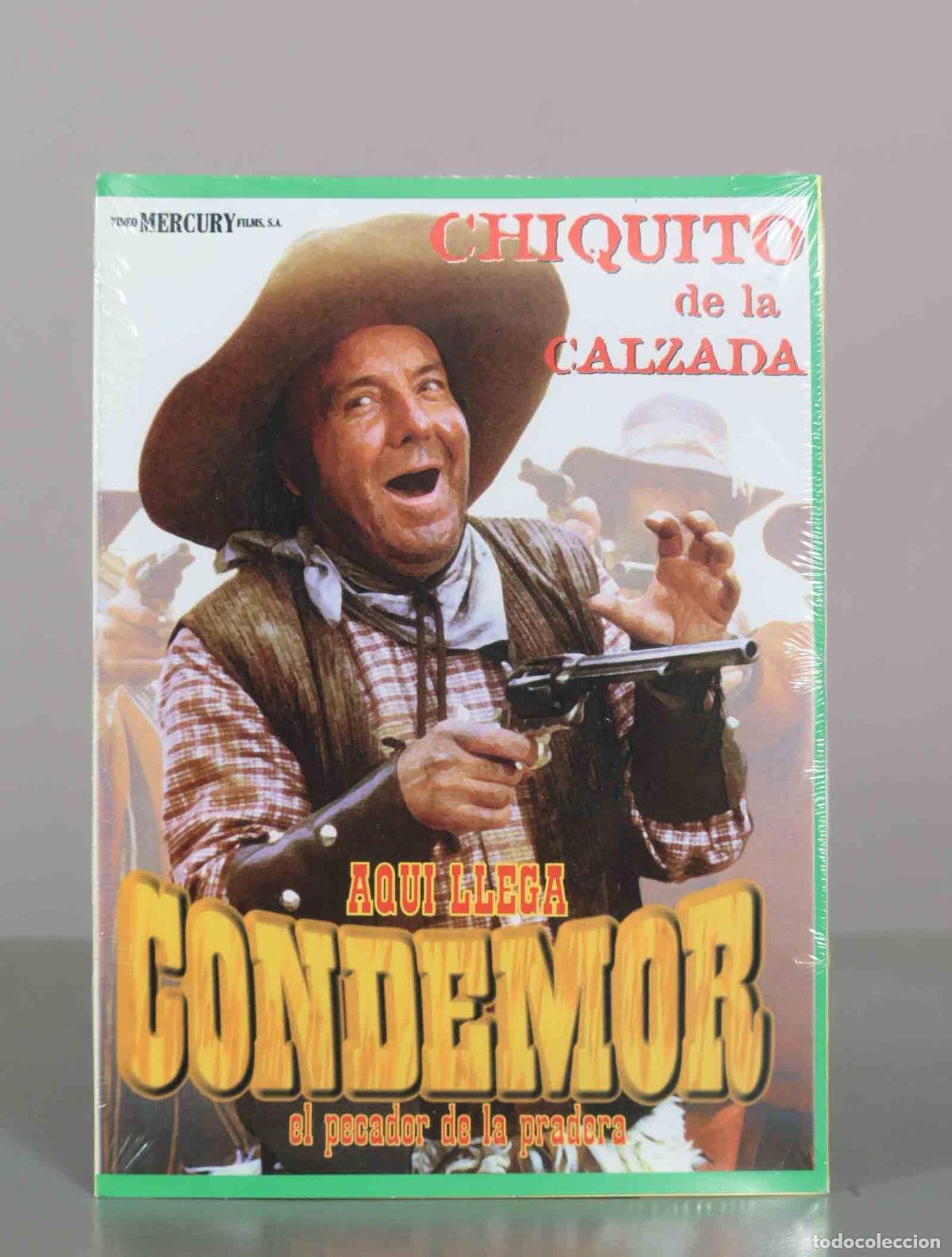 Cine: DVD. Aqu&iacute; llega Condemor, el pecador de la pradera - Chiquito de la Calzada - Soporte de PRECINTADO
