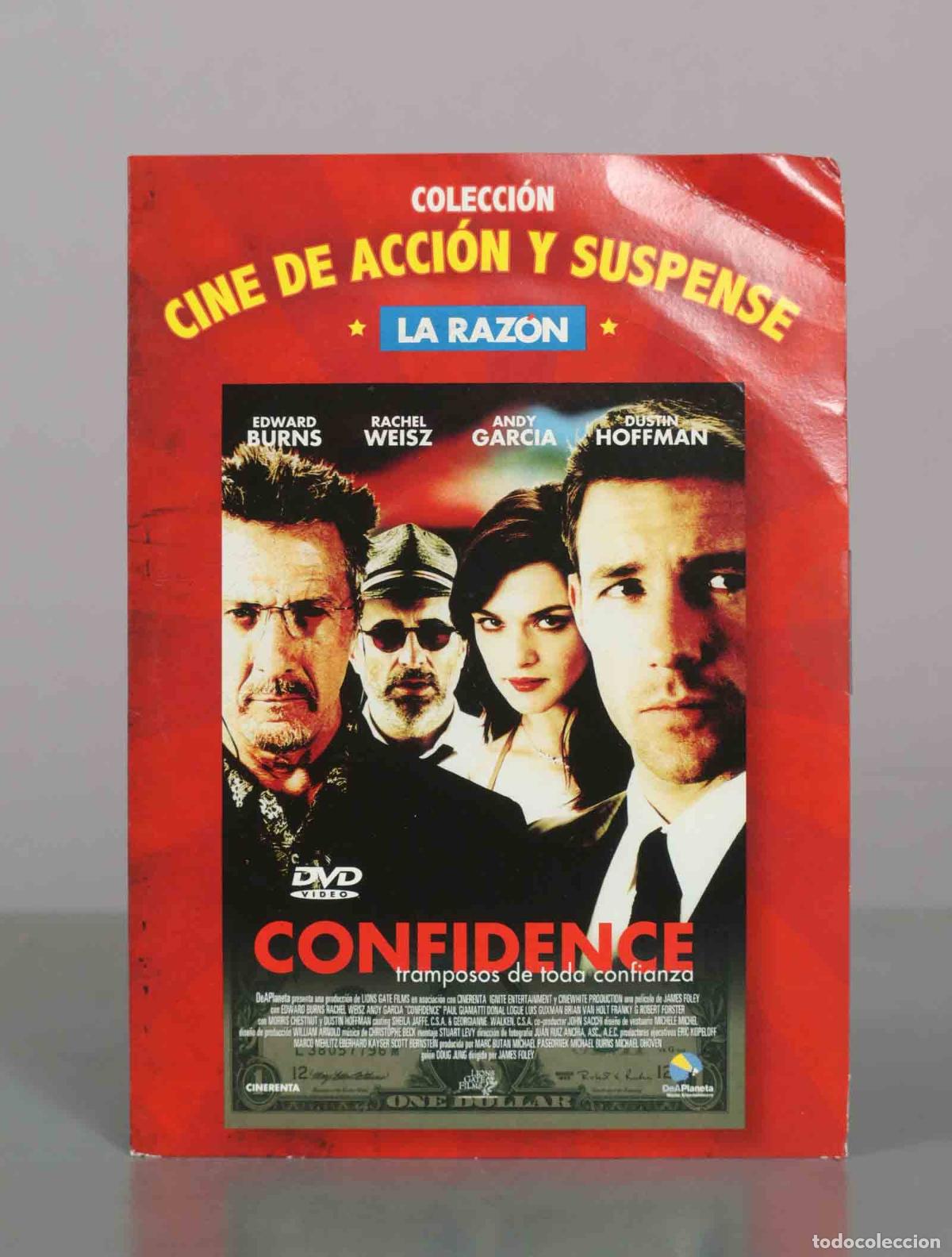 Cine: DVD. Confidence: Tramposos de toda confianza - Edward Burns, Rachel Weisz, Andy Garc&iacute;a, PRECINTADO