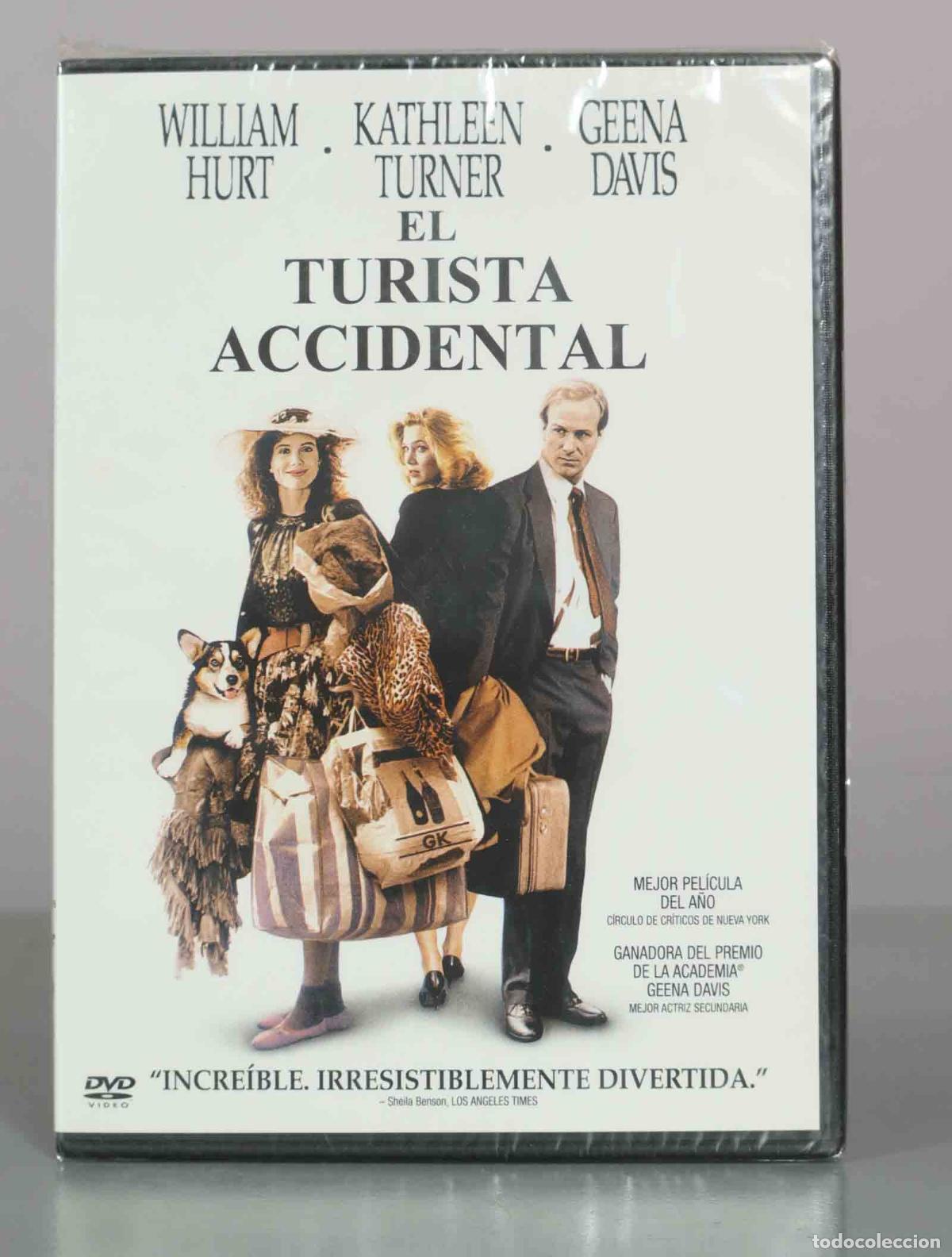 Cine: DVD. El turista accidental - Lawrence Kasdan, William Hurt, Kathleen Turner, Geena Davis PRECINTADO