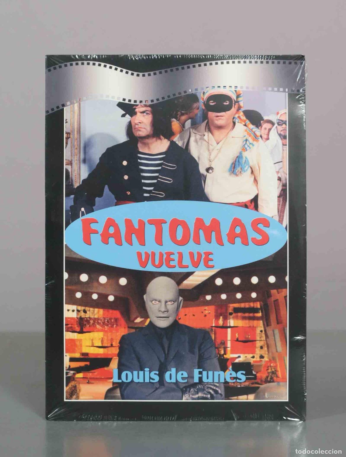Cine: DVD. Fantomas vuelve - Louis de Fun&egrave;s - Sobre cart&oacute;n PRECINTADO