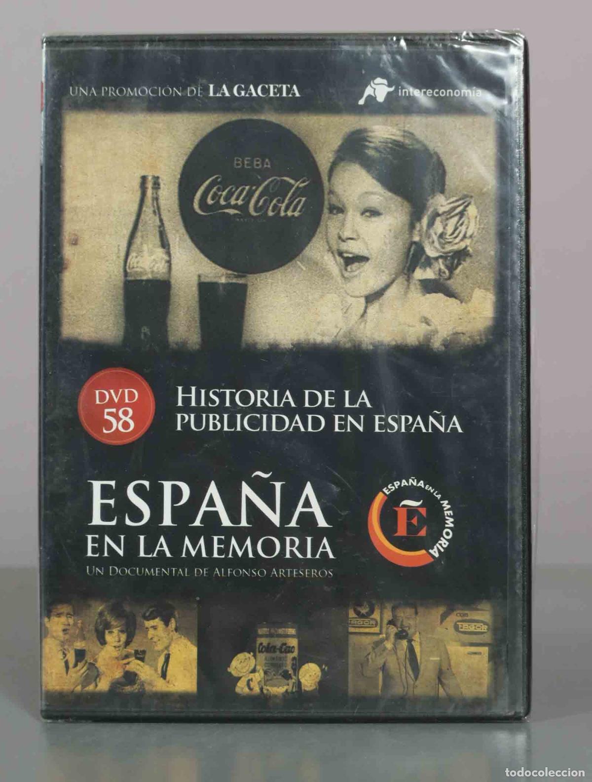 Cine: DVD. Espa&ntilde;a en la memoria - Historia de la publicidad en Espa&ntilde;a - Alfonso Arteseros PRECINTADO