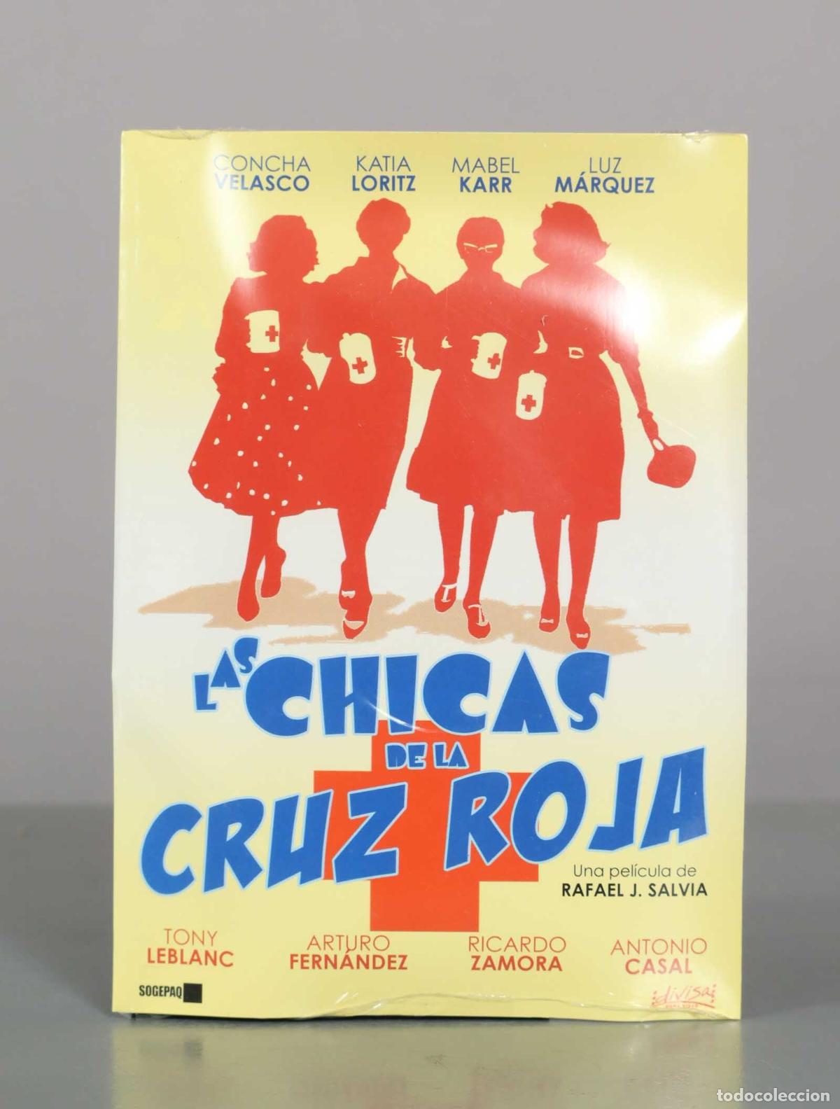 Cine: DVD. Las chicas de la Cruz Roja - Rafael J. Salvia, Concha Velasco PRECINTADO