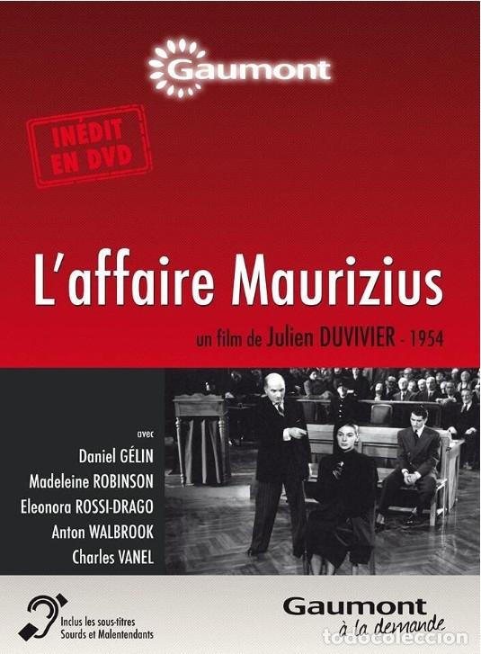 Cine: L'Affaire Maurizius - Slim DVD Como nuevo