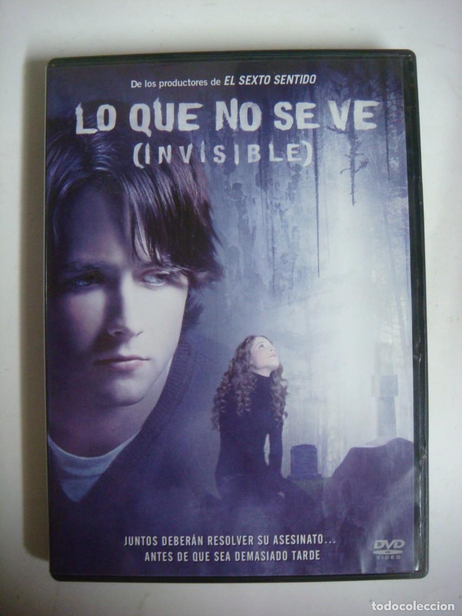 Cine: D.V.D. DE LO QUE NO SE VE (INVISIBLE)-CAJ-N&ordm;-10