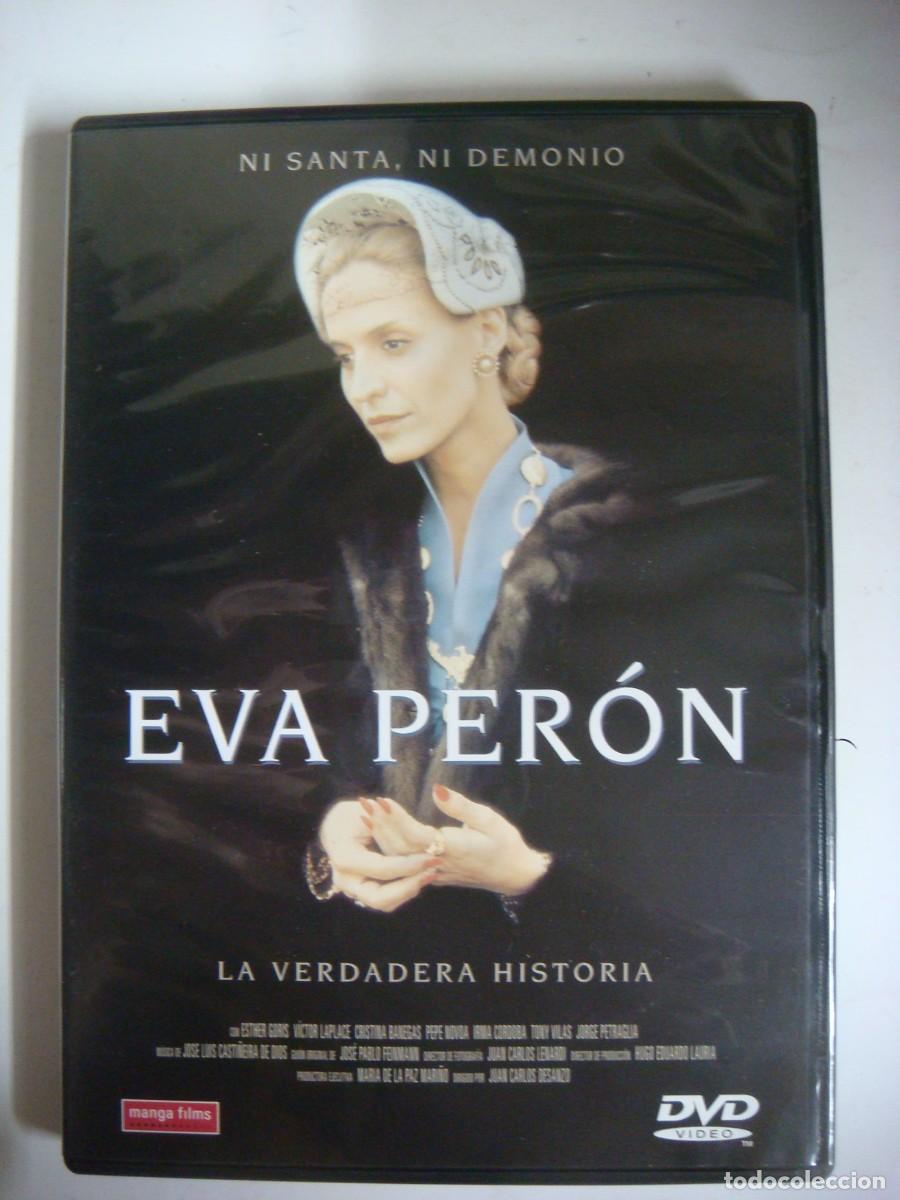 Cine: D.V.D. DE EVA PERON-LA VERDADERA HISTORIA-CAJ-N&ordm;-10