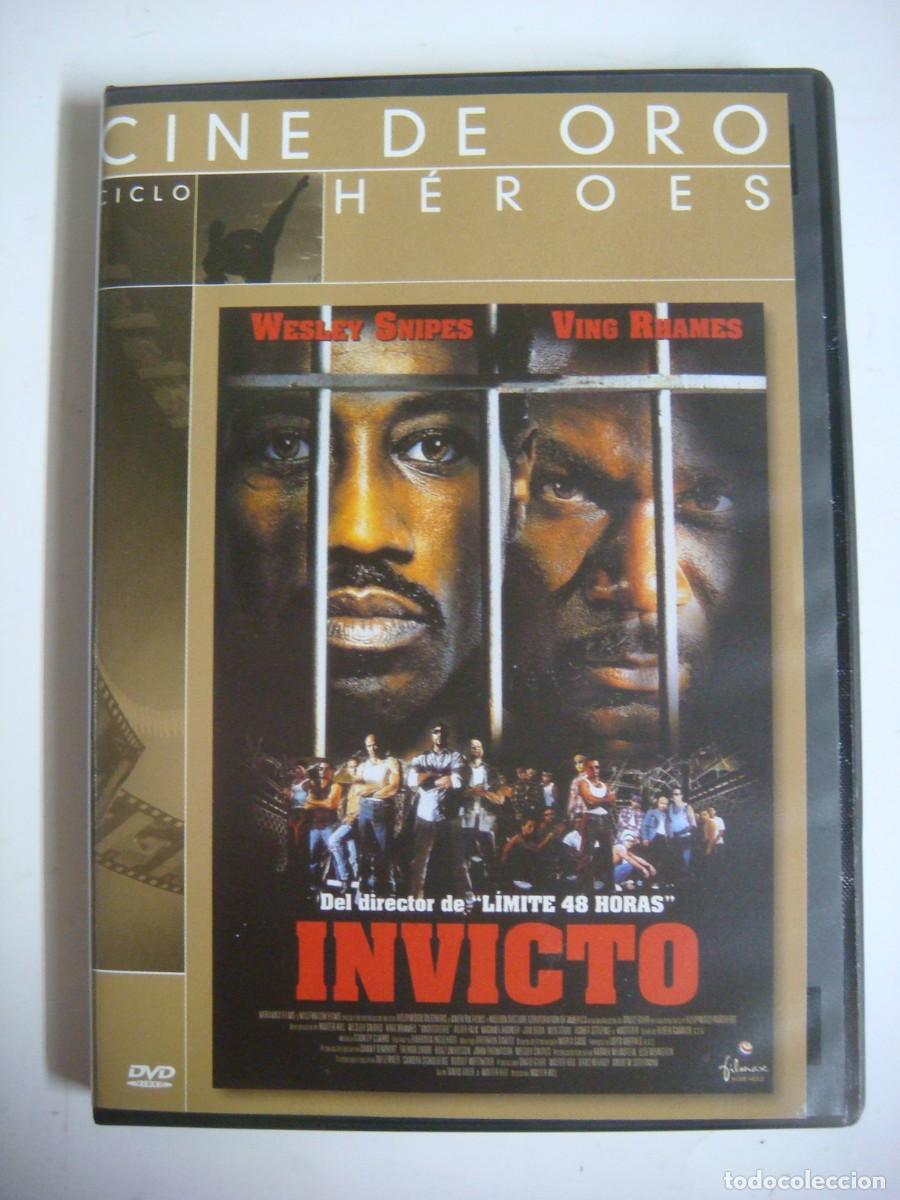 Cine: D.V.D. DE INVICTO CON WESLEY SNIPES-CAJ-N&ordm;-10