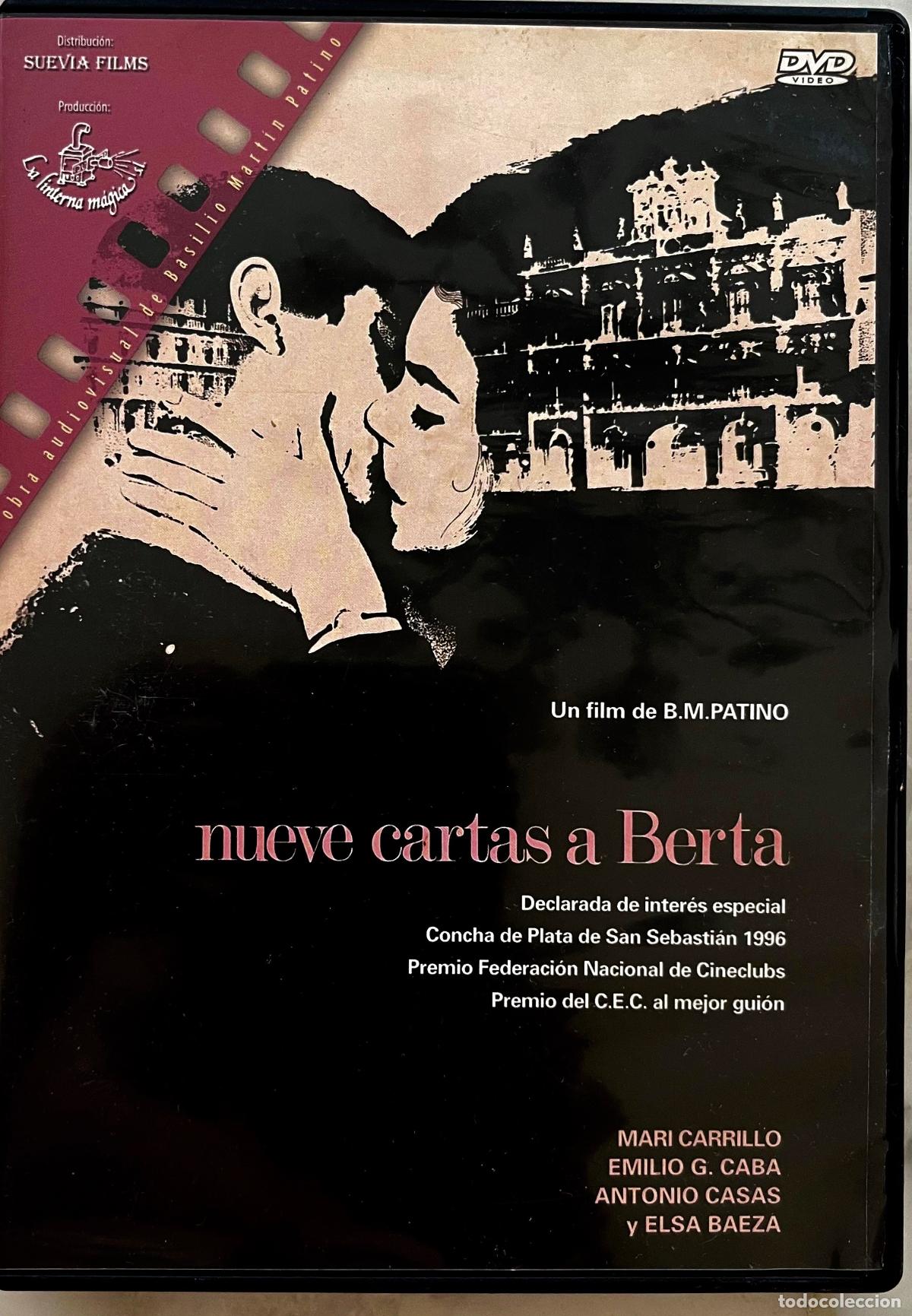 Cine: NUEVE CARTAS A BERTA. B.M. PATINO. MARI CARRILLO. ELSA BAEZA. EMILIO G. CABA. DVD CON EXTRAS