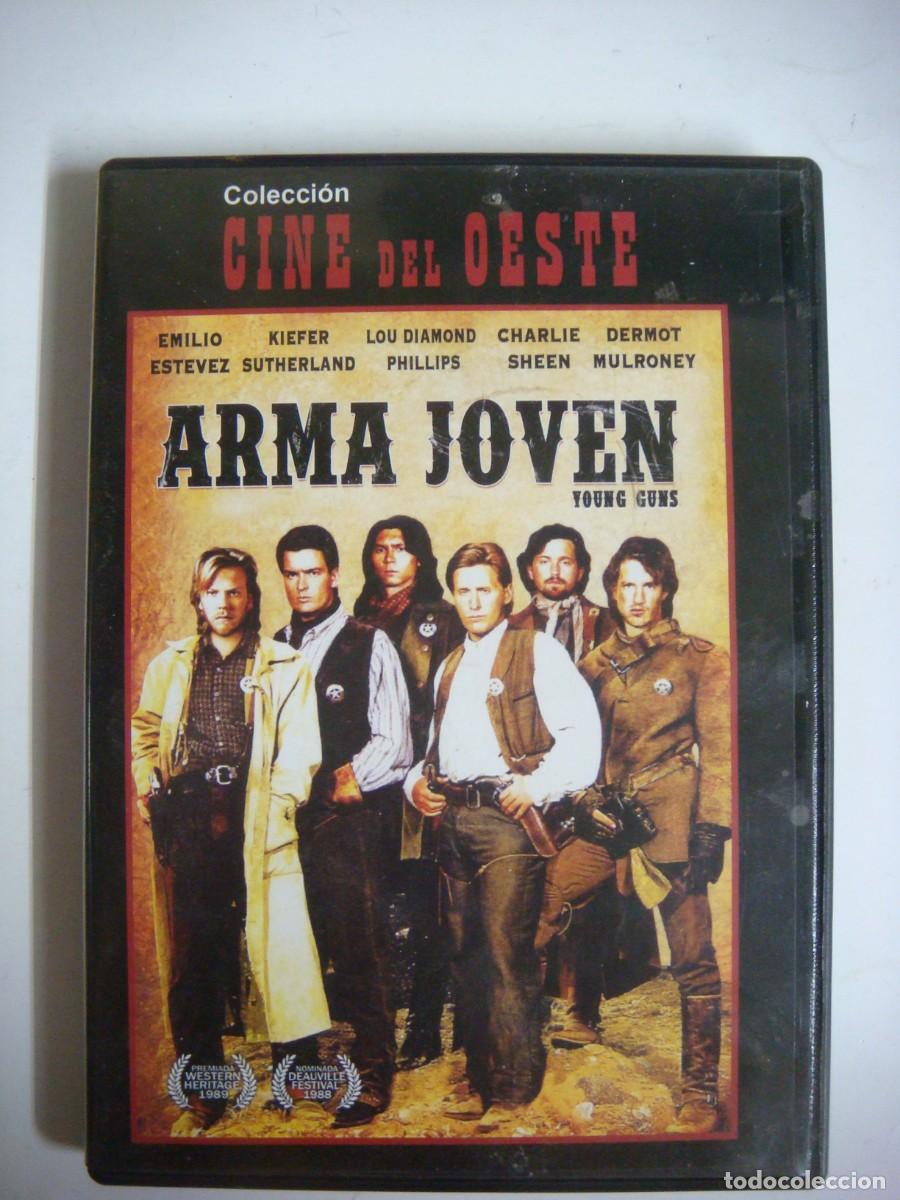 Cine: D.V.D. DE ARMA JOVEN CON EMILIO ESTEVEZ-CAJ-N&ordm;-10
