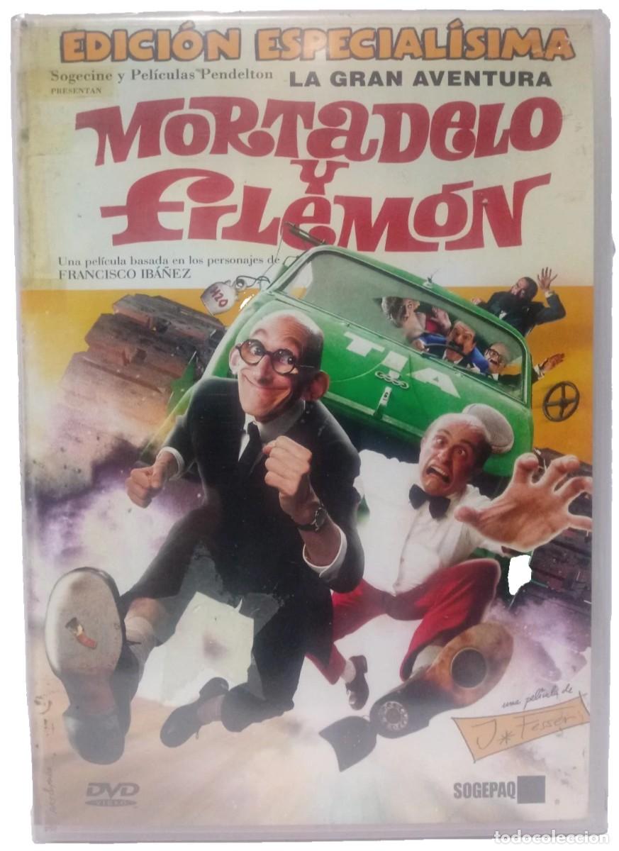 Cine: LA GRAN AVENTURA DE MORTADELO Y FILEM&Oacute;N DVD NUEVA PRECINTADA