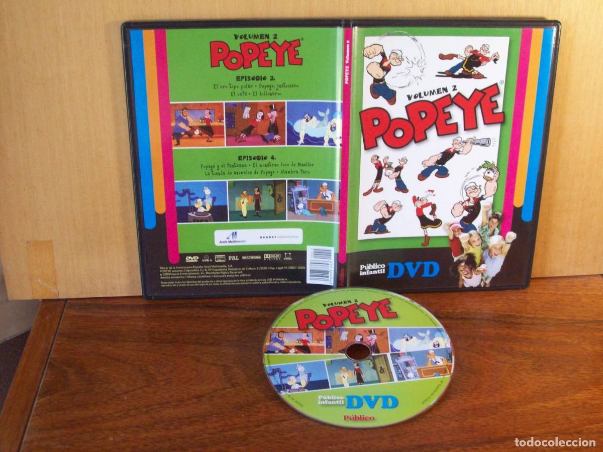Cine: POPEYE VOLUMEN 2 - DVD PUBLICO INFANTIL CAJA FINA