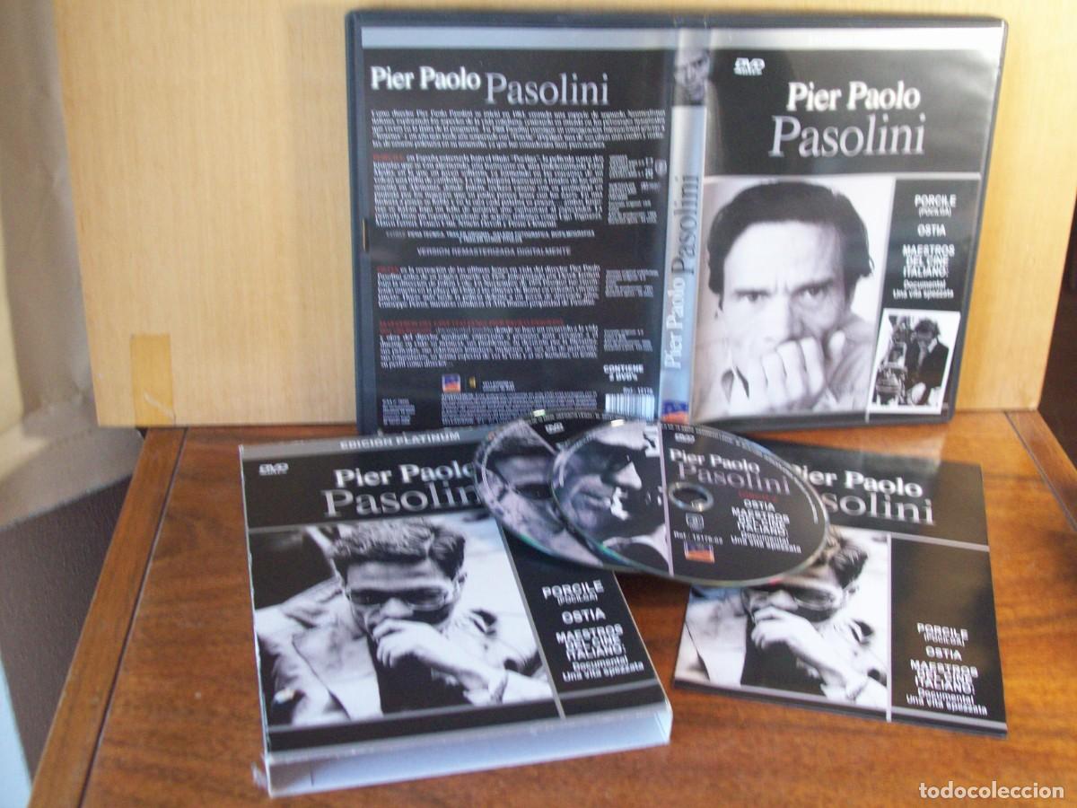 Cine: PIER PAOLO PASOLINE - PORCILE (POCILGA) - OSTIA - DOBLE DVD EDICION PLATINUM ESTUCHE DE CARTON