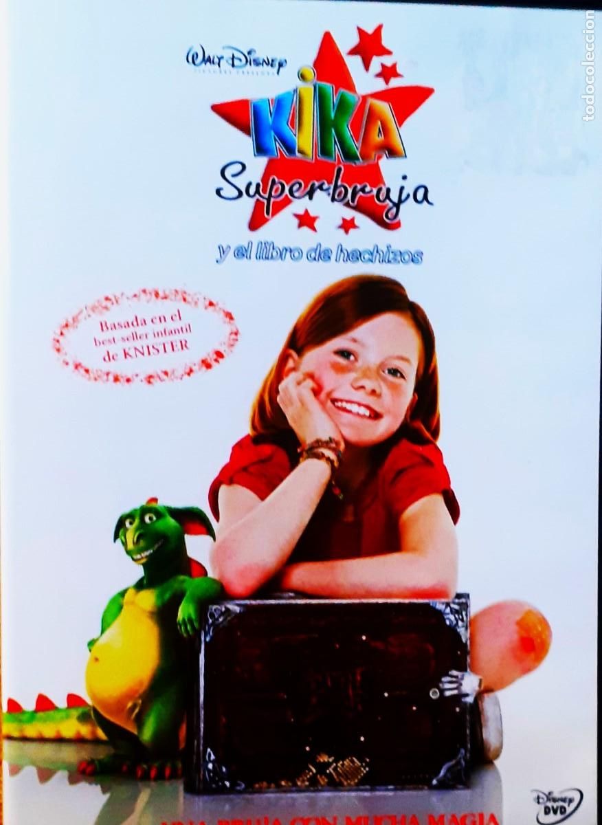 Cine: KIKA SUPERBRUJA Y EL LIBRO DE HECHIZOS. CINE EN DVD. COLECCION.