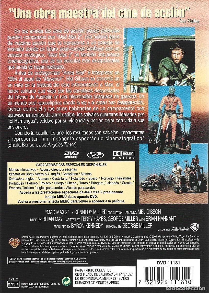 Cine: MAD MAX 2 VERSI&Oacute;N &Iacute;NTEGRA MEL GIBSON - Foto 2