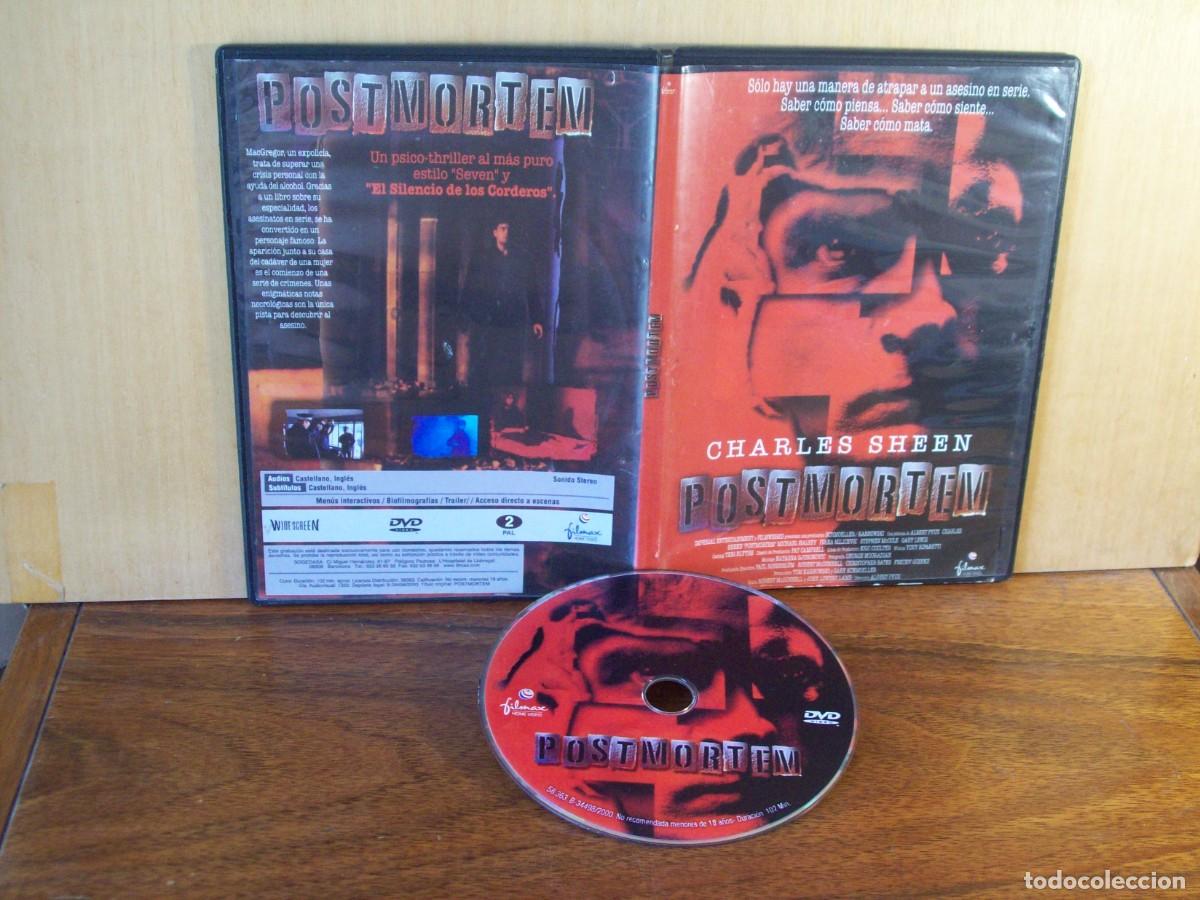 Cine: POSMORTEM - CHARLES SHEEN - MICHAEL HALSEY - IVANA MILICEVIC - DVD CAJA FINA