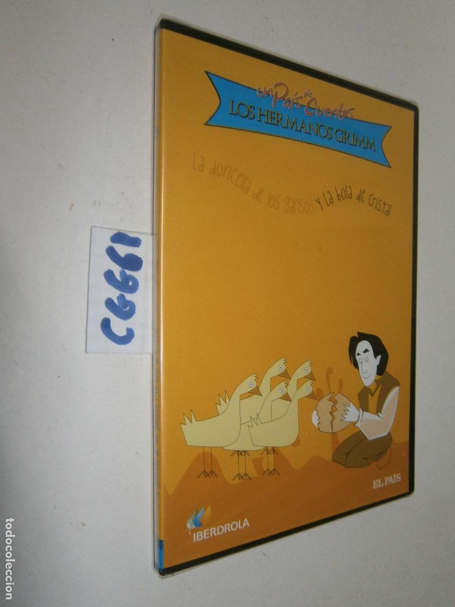 Cine: DVD - CUENTOS LOS HERMANOS GRIMM - LA DONCELLA DE LOS GANSOS Y LA BOLA DE CRISTAL
