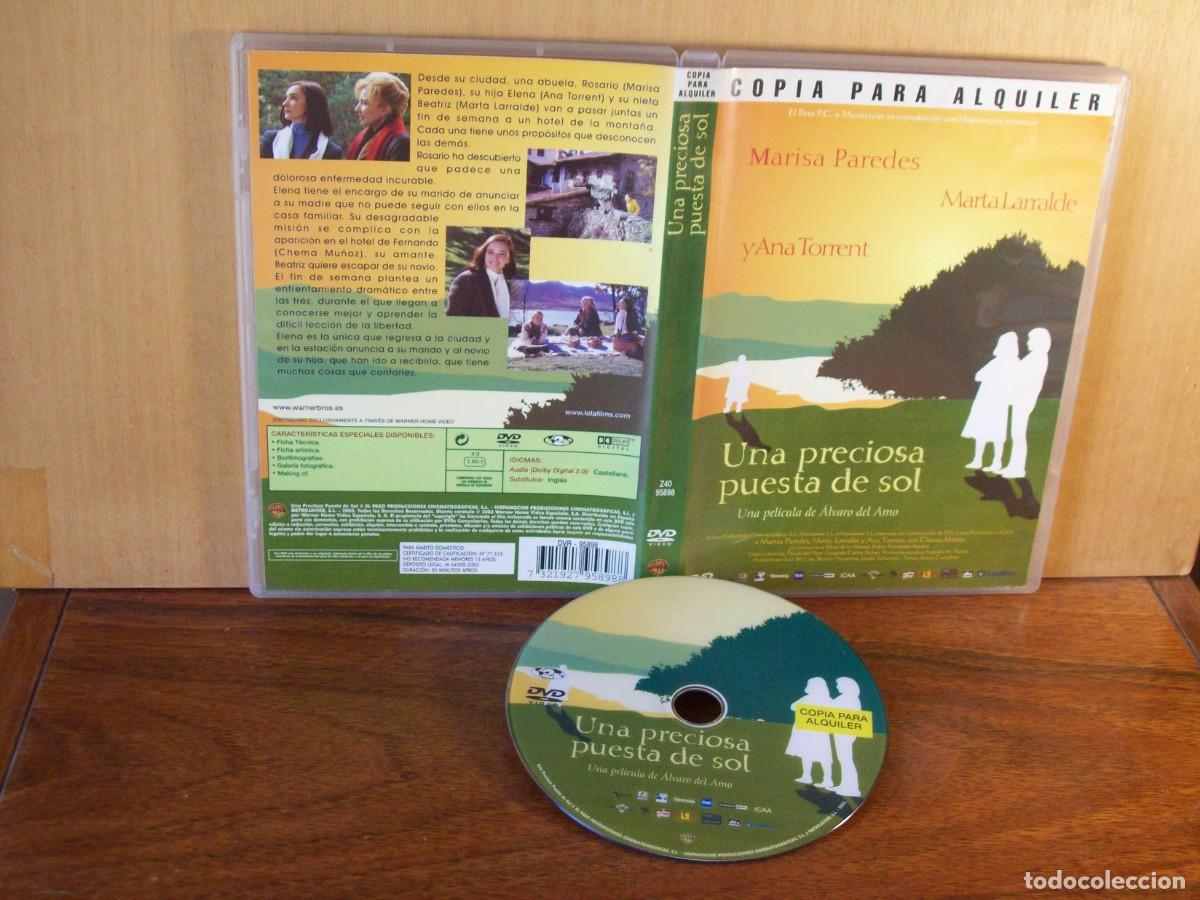 Cine: UNA PRECIOSA PUESTA DE SOL - MARISA PAREDES - MARTA LARRALDE - ANA TORRENT - DVD ALQUILER
