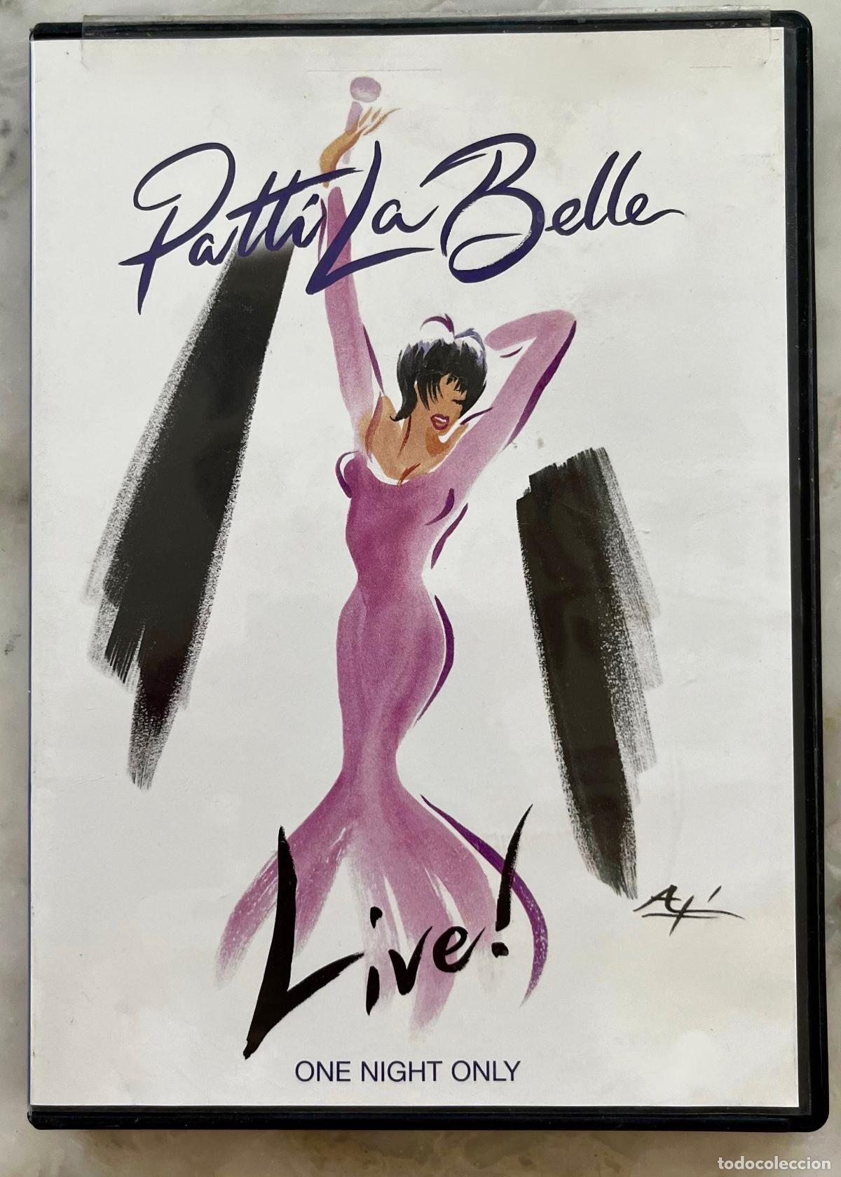 Cine: PATTI LA BELLE. LIVE. ONE NIGHT ONLY. CON MARIAH CAREY. LUTHER VANDROSS. DVD 2000 USA