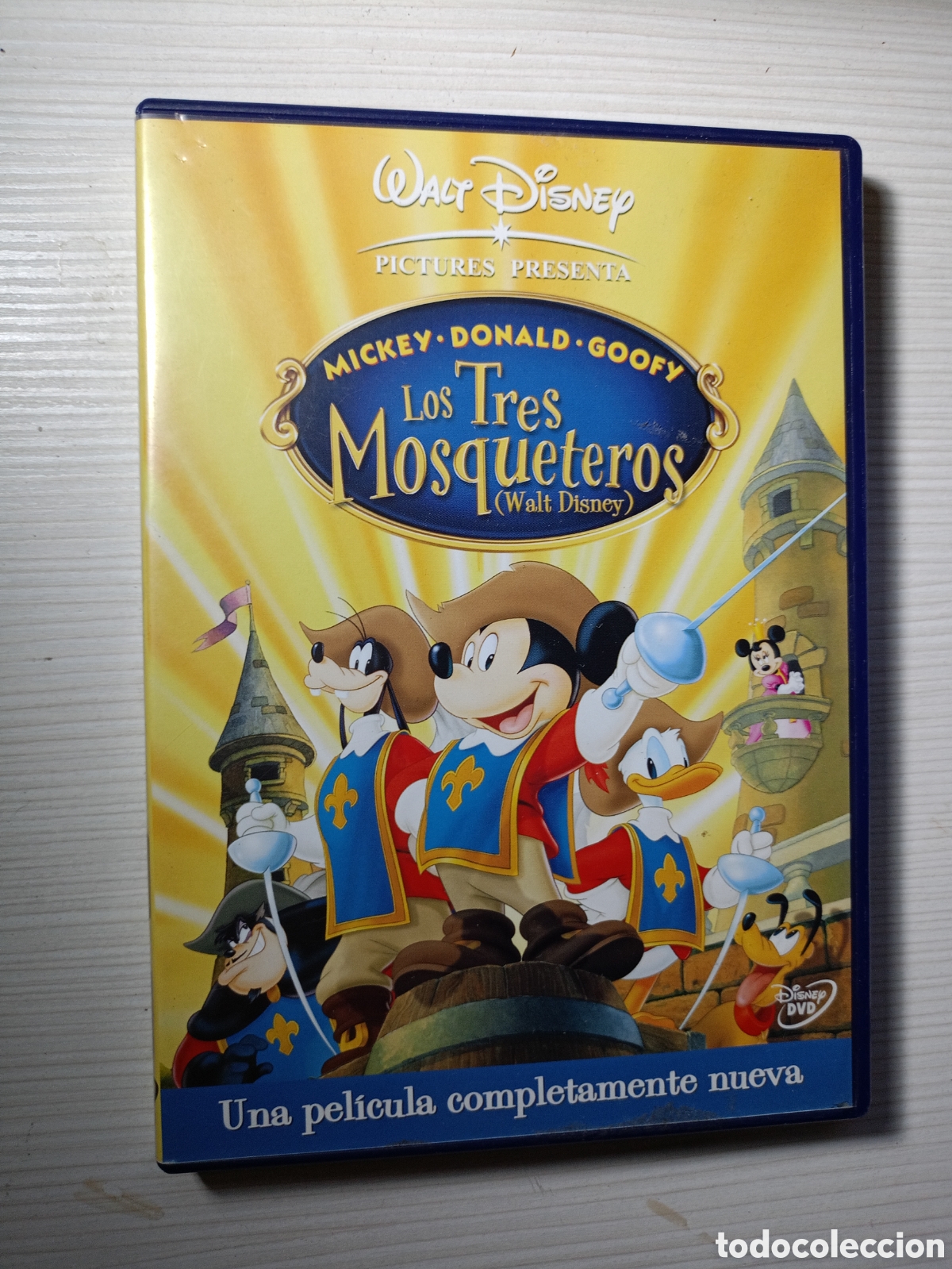 Cinema: Los tres mosqueteros dvd Disney