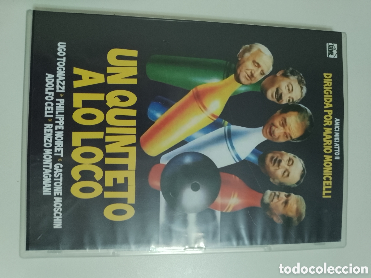 Cine: UN QUINTETO A LO LOCO - DE MARIO MONICELLI - DVD