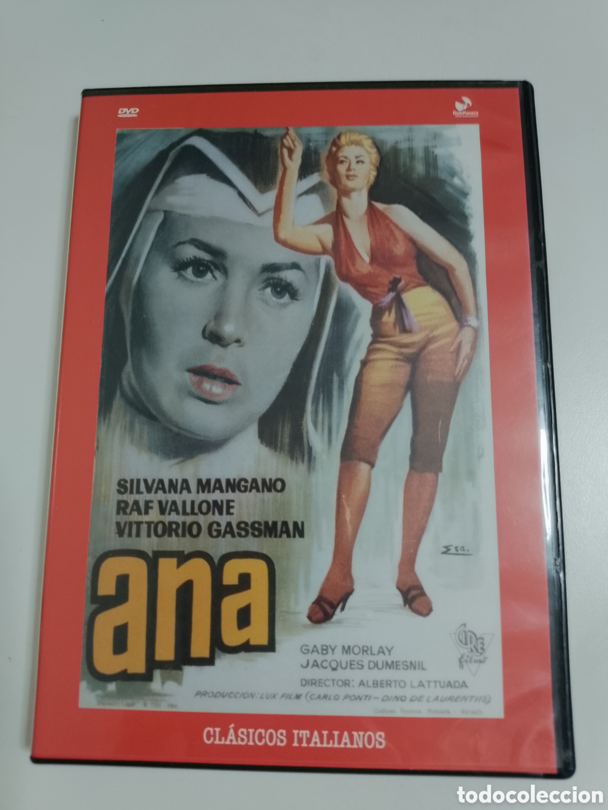 Cine: ANA - DE ALBERTO LATTUADA - SILVANA MANGANO - DVD