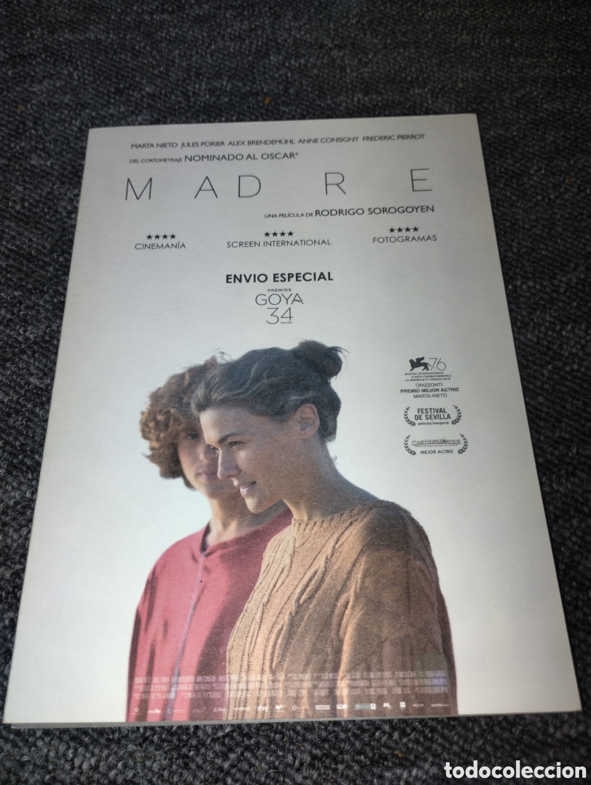Cine: Madre DVD edici&oacute;n especial