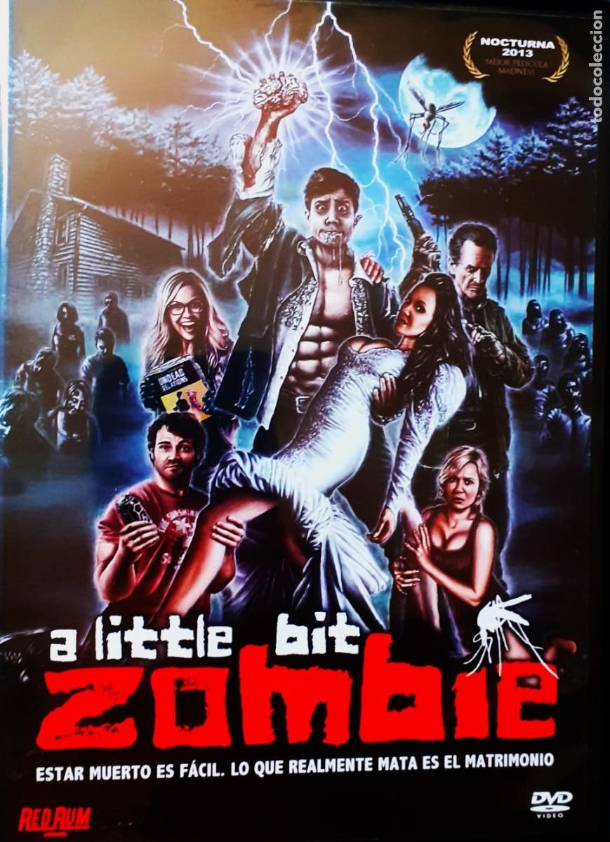 Cine: A LITTLE BIT ZOMBIE. CINE EN DVD. COLECCION.