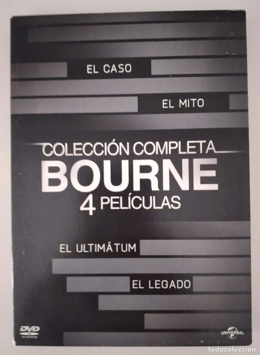 Cine: Bourne: El Caso/El Ultimatum/El Mito/El Legado (Colecci&oacute;n Completa) [DVD] slipcase