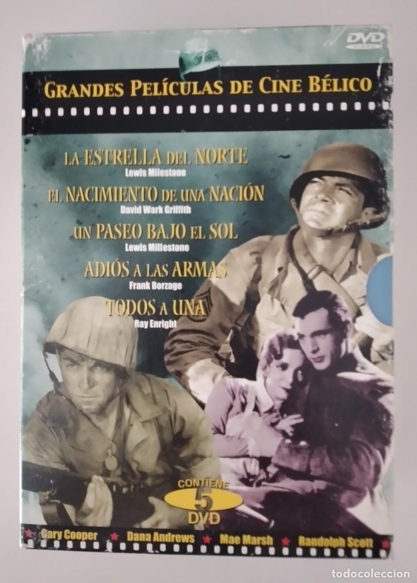 Cine: Grandes Pel&iacute;culas de Cine B&eacute;lico - 5 DVDs