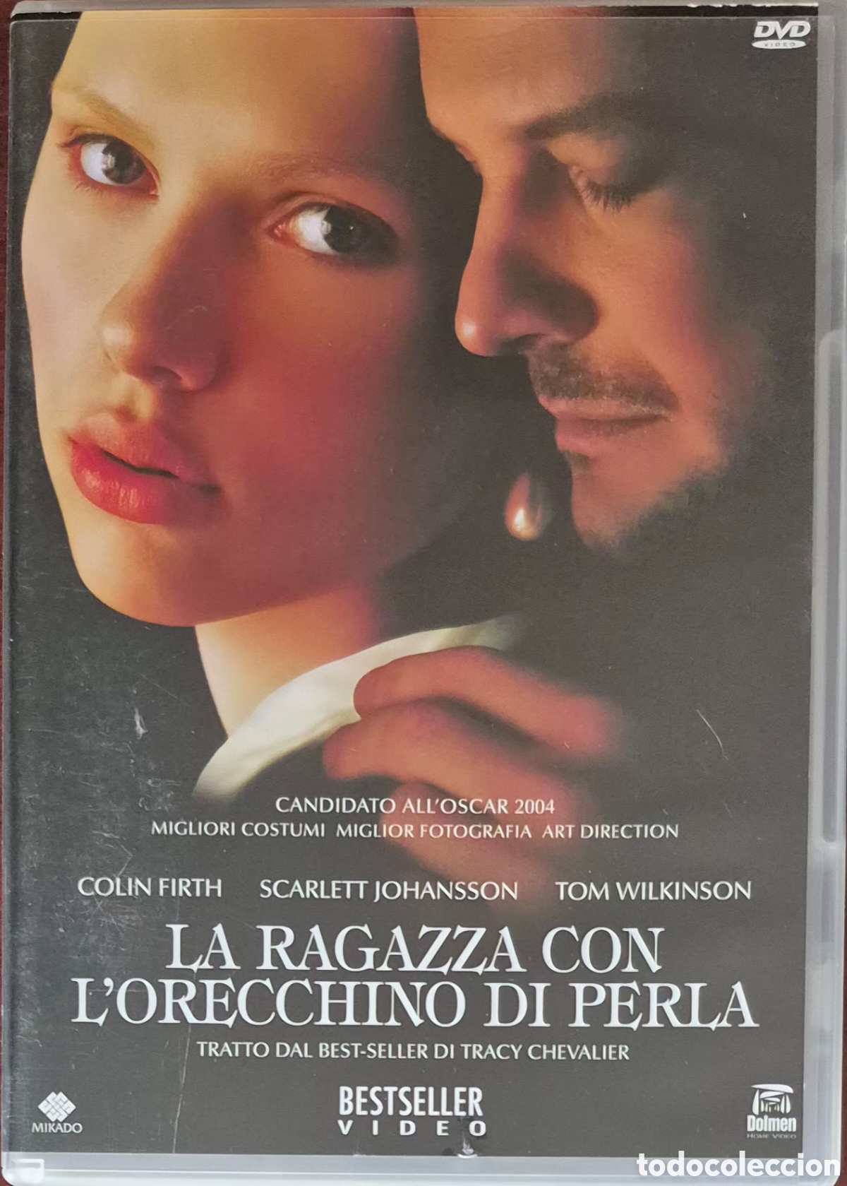Cine: DVD - LA RAGAZZA CON L'ORECHINO DI PERLA (LA JOVEN DE LA PERLA), (EN ITALIANO)
