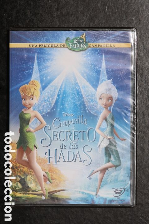 Cinema: DVD precintado. CAMPANILLA EL SECRETO DE LAS HADAS. DISNEY FAERIES. Nuevo a estrenar