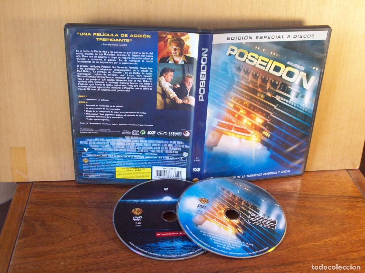 Cine: POSEIDON - KURT RUSSELL JOHN LUCAS - RICHARD DREYFUSS -DOBLE DVD EDICION ESPECIAL