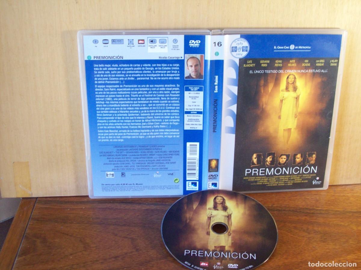 Cine: PREMONICION - CATE BLANCHET - GIOVANNI RIBISI - KEANU REAVES - DVD EDICION ENDESA