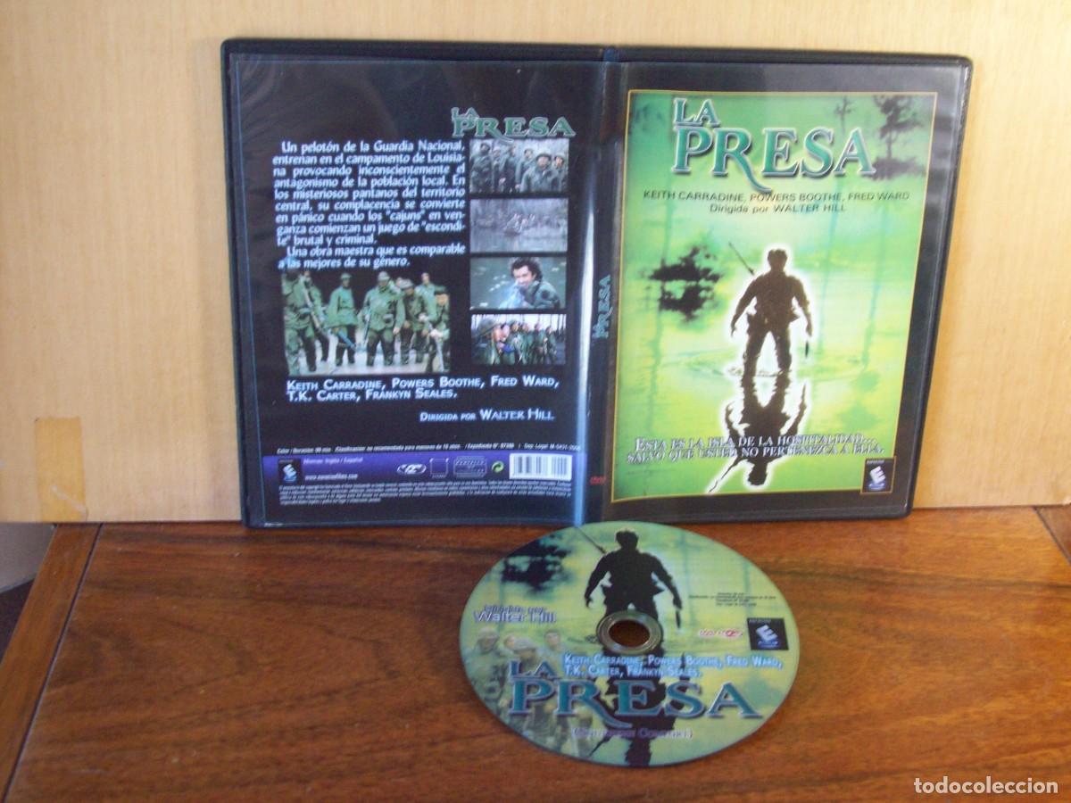 Cine: LA PRESA - KEITH CARRADINE - POWERS BOOTHE - FRED WARD - DVD CAJA FINA