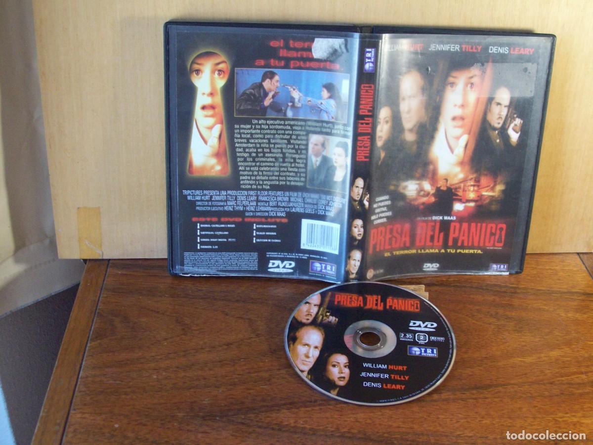 Cine: PRESA DEL PANICO - WILLIAM HURT - JENNIFFER TILLY - DENIS LEARY - DVD