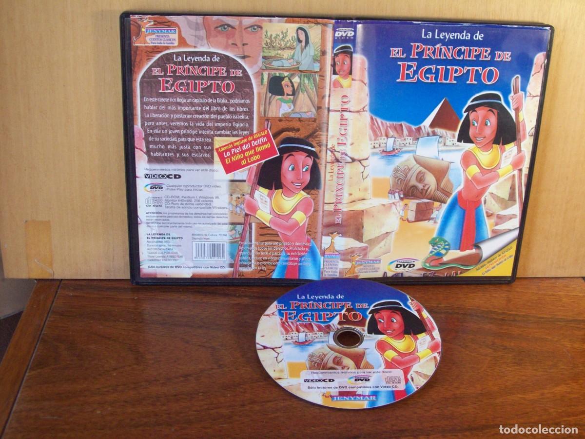 Cine: EL PRINCIPE DE EGIPTO, LA LEYENDA - INCLUYE LA PIEL DEL DELFIN - EL NI&Ntilde;O QUE LLAMO AL LOBO - DVD